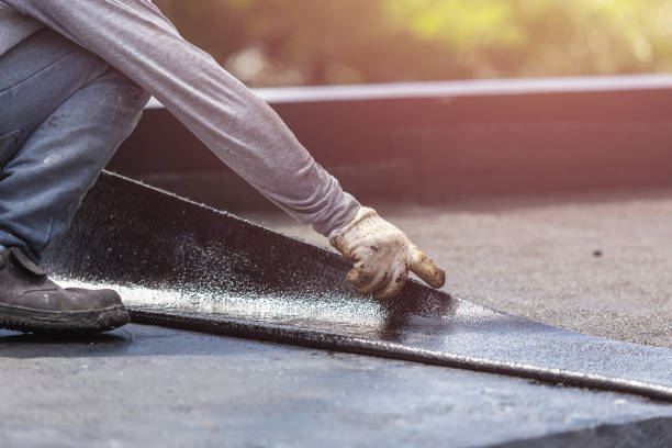 Professional Emergency Waterproofing technician working in Rawson, OH